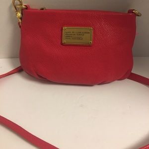 Marc by Marc Jacobs reddish/pink leather Crossbody